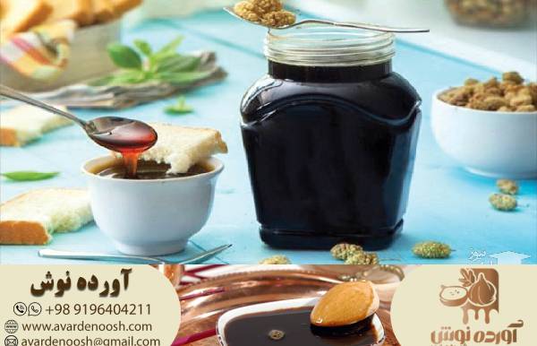 شیره توت سفید خانگی
